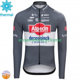 Tenue Maillot M/L + Collant à Bretelles Hiver Thermal Fleece Alpecin Deceuninck 2025